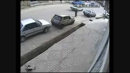 تصادف ماشین در بوکان