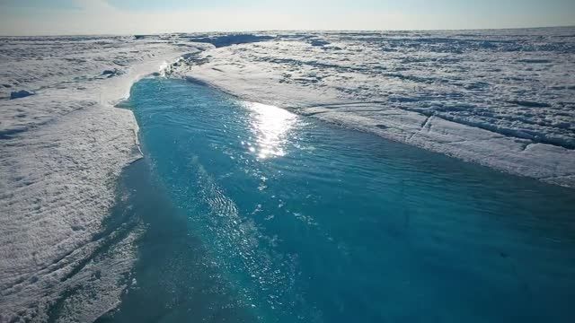 آب شدن یخ های گرینلند