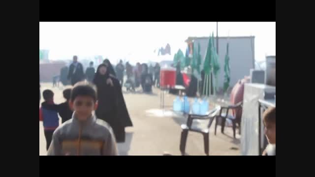 اشتیاق کودکان ونوجوانان عراقی درپذیرایی اززائران حسینی!