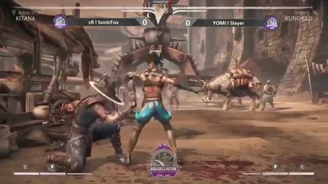 cR Sonic Fox VS Yomi Slayer - MKX