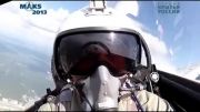 پرواز جنگنده میگ 35 در نمایش هوایی ماکس 2013 (زیبا)