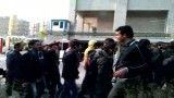 تجمع دانشجویان شمسی پور در اعتراض به غصب ساختمان ونک در مقابل وزارت علوم