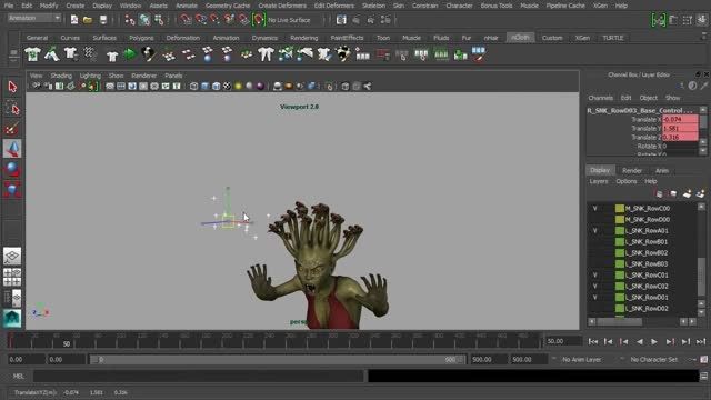 Creating Secondary Animation Using Dynamics in Maya