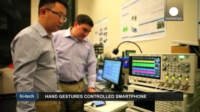 کنترل تلفن بدون لمس و فقط با حرکات دست