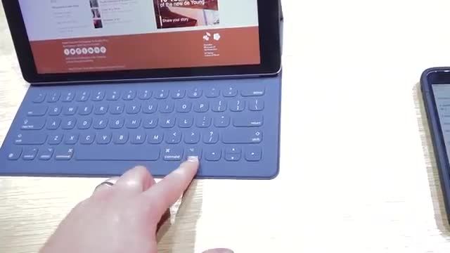 با کیبورد هوشمند iPad Pro از نزدیک آشنا شوید