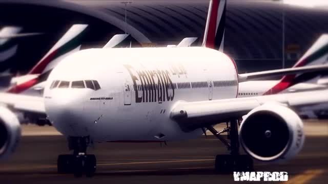 پرواز هواپیمایی امارات در شبیه ساز پرواز الماس
