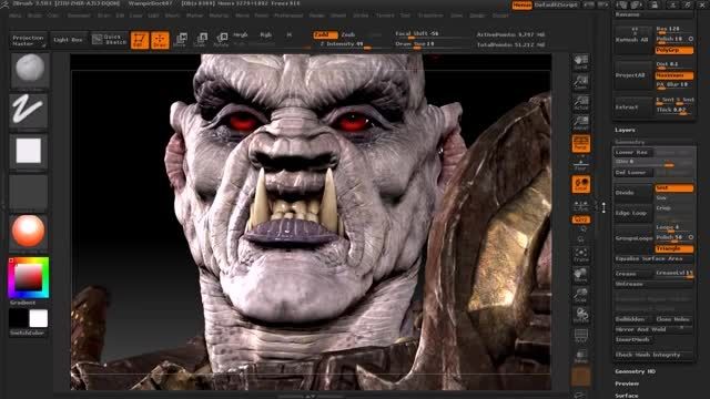 Eat3D - ZBrush 3.5 Character Production
