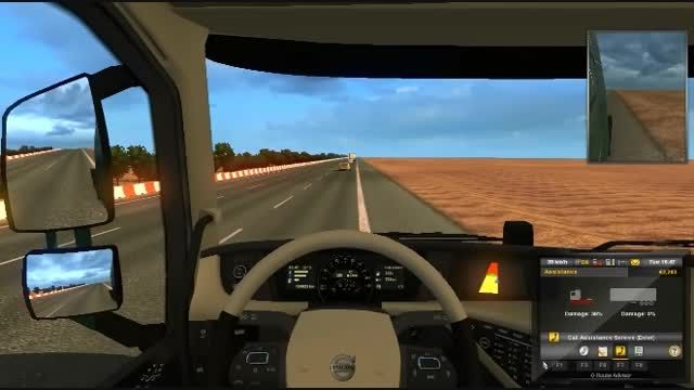 مپ ایران برایه بازیه Euro Truck Simulator ۲