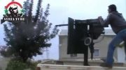 تک تیر انداز ارتش سوریه و زدن سر تروریست