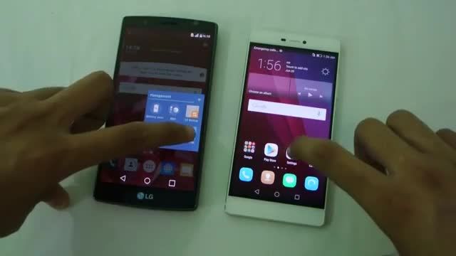 Huawei P8 vs LG G4 _ Apps Speed Test
