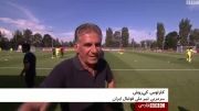 کیروش: انگیزه و روحیه تیمی ایران در آسیا بهترین است