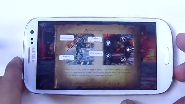 Joe Dever&#039;s Lone Wolf Gameplay Android