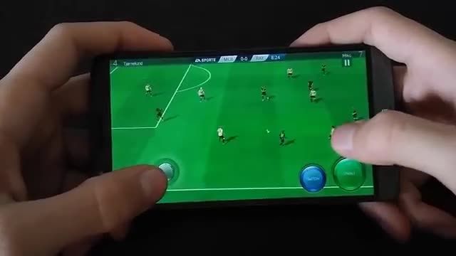 FIFA 16 Gameplay On LG G3 - YouTube