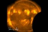 تصاویر گرفته شده از خورشید گرفتگی توسط فضاپیما HINODE