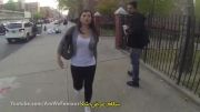 مقایسه پیاده روی با حجاب و بدون حجاب در نیویورک