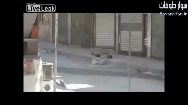 کشته شدن مزدور داعشی به هنگام فرار!