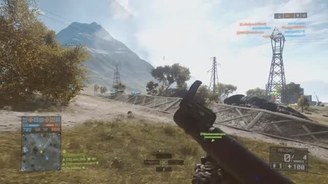 چند Kill جالب در Battlefield 4