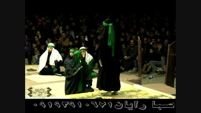 قسمت کاروان تعزیه حضرت زهرا اجرا شده در  قودجان گل ختمی
