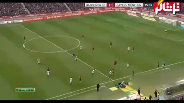 خلاصه بازی : هانوفر 1 - 3 بایرن مونیخ ( ویدیو )
