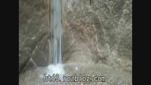 آبشار فصلی در روستای خوشاب - بردسکن