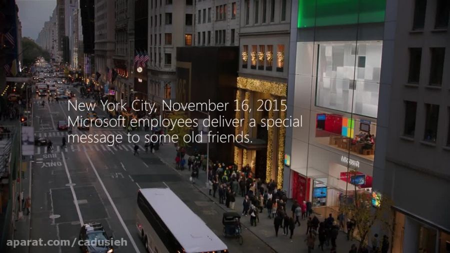 مایكروسافت در خیابان پنجم نیویورك با اپل چه كرد ؟