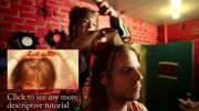 آموزش مدل موی پیک کاک - لیندزی استرلینگ / Peacock Hair- Tutorial- Lindsey Stirling