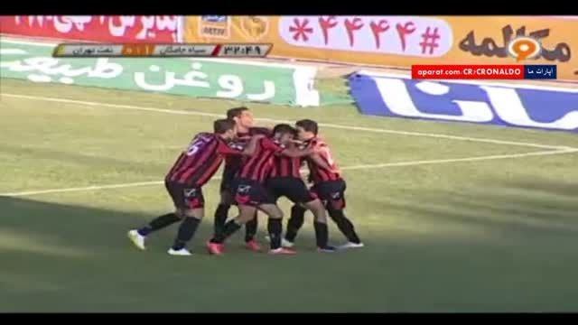 خلاصه بازی : سیاه جامگان 1 - 0 نفت تهران (رفت)