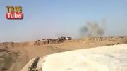بمباران کاروان شورشیان مسلح توسط ارتش سوریه