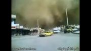 گرد و غبار وحشتناک در سوریه !!