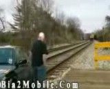 تصادف قطار با ماشین