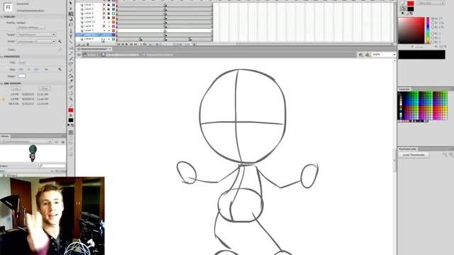 آموزش Key frame animation