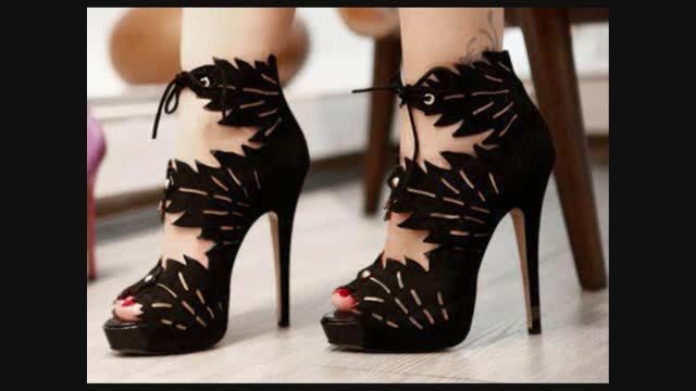کفش های دخترانه پاشنه بلند و البته زیبا