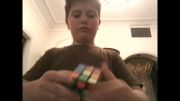 حل مکعب روبیک در 18 ثانیه توسط خودم (کاوه مهام)