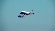 فرود همزمان بزرگترین و کوچک ترین هواپیمای مسافری بویینگ