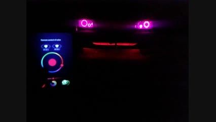 کنترل ال ای دی RGB با گوشی
