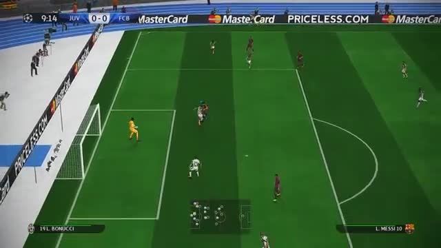 بارسلونا VS یوونتوس (فینال چمپیونزلیگ) در PES 2015