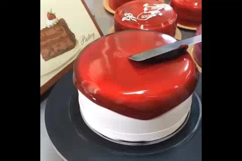 آموزش  کاور کیک با ژله