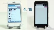 htc one x plus vs iphone 5 speed test