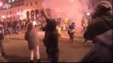 خشونت پلیس اوکلند با معترضین به نظام سرمایه داری