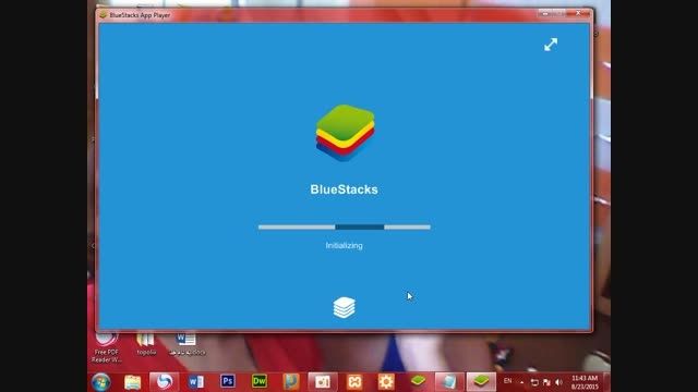 انتقال فایل از ویندوز به برنامه یBlueStacks
