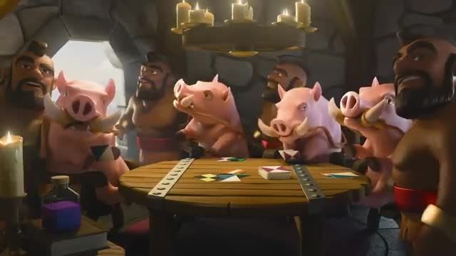 clash of clans Ride of the Hog Riders