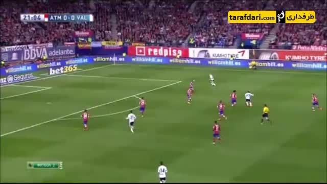 خلاصه بازی اتلتیکو مادرید 2-1 والنسیا