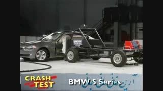 تست تصادف BMW 5 Series crash test