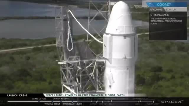 SpaceX CRS-7 Launch