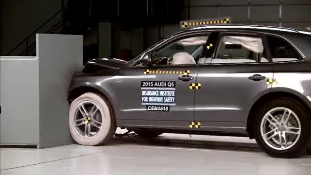 تست برخورد Audi Q5 توسط IIHS