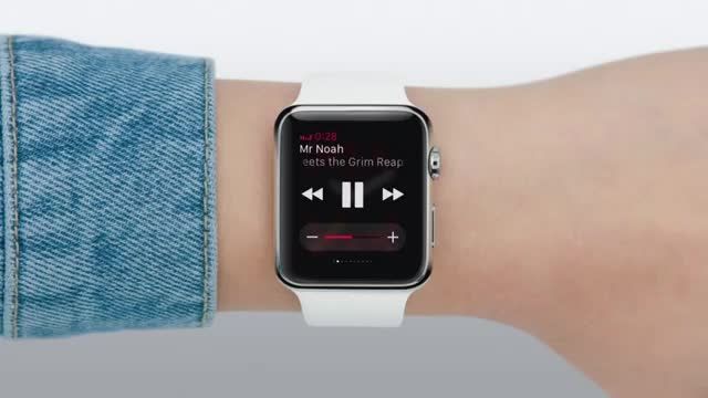ویدئوی آموزشی کار با ساعت هوشمند اپل - پخش موسیقی