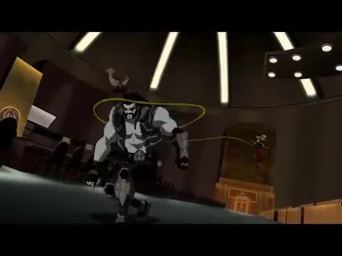 Wonder girl fight scenes - young justice