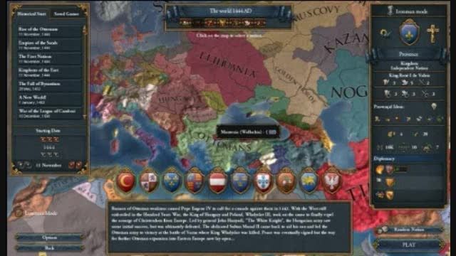 بهترین بازی استراتژیک دنیا Europa Universalis IV