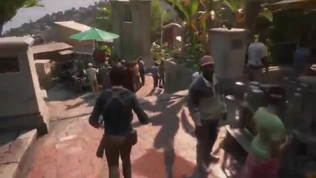 Uncharted 4 Trailer Gameplay
