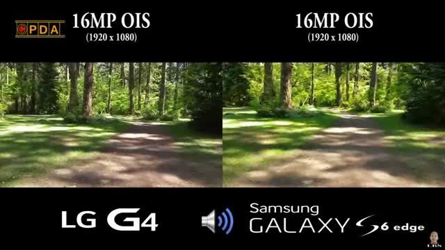 مقایسه ی کیفیت دوربین پشتی Galaxy S6 edge و LG G4
